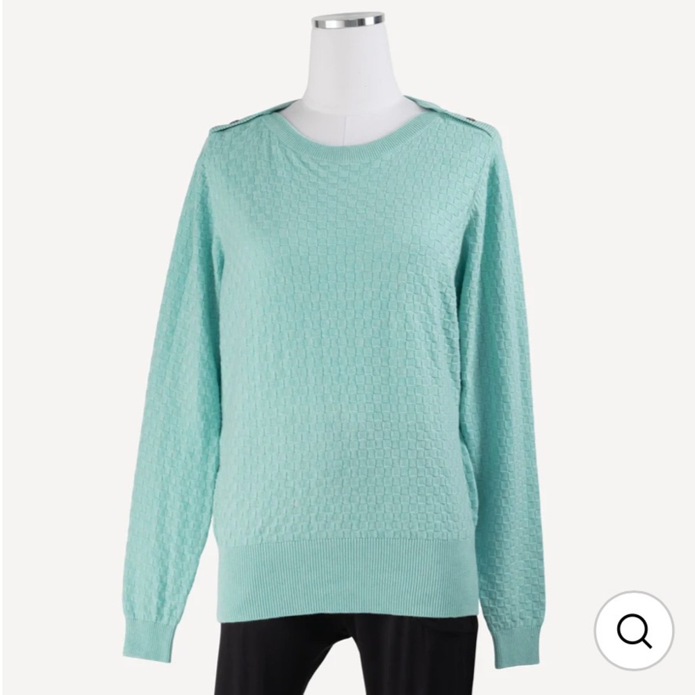 Kate Quinn Basketweave Sweater M